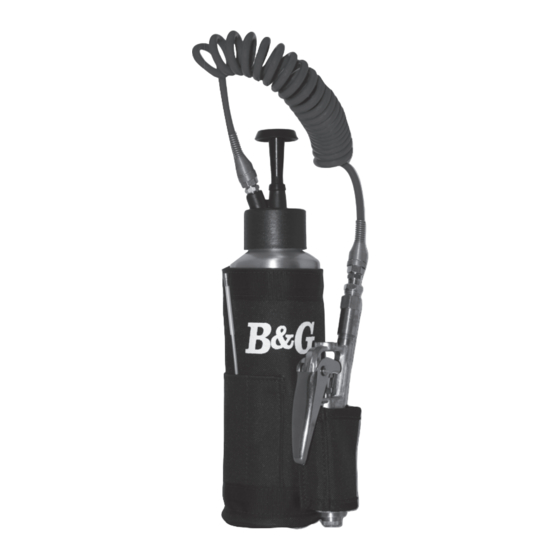 B&G ACCU-SPRAY User Manual