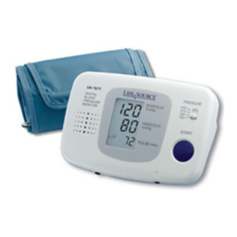 LifeSource UA-767T Quick Start