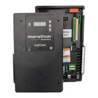 Regal Marathon Generator DVR 2400 Installation, Operation And Maintenance Manual