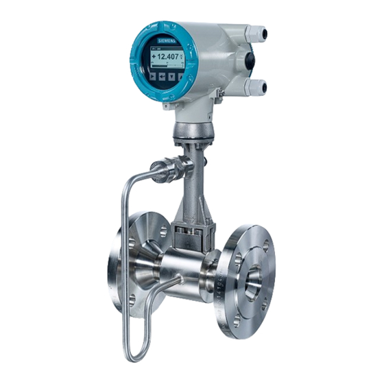 Siemens SITRANS F Series Additional Operating Instructions