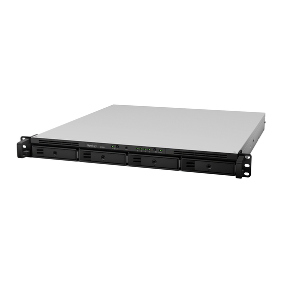 Synology RackStation RS820RP+ Manuals