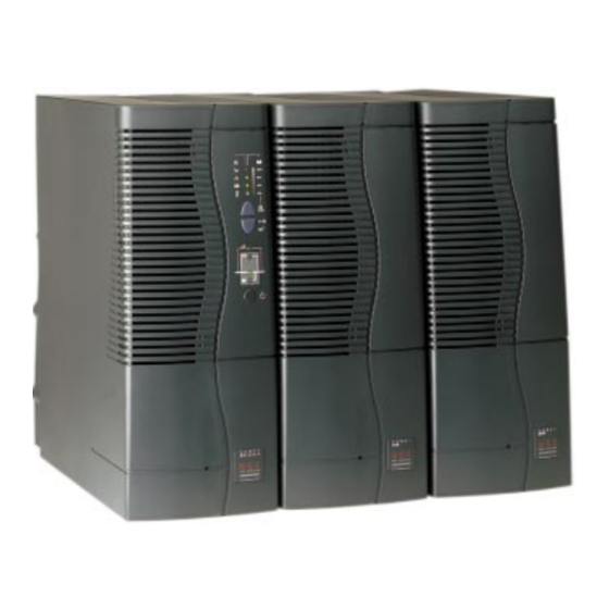 MGE UPS Systems Comet EXtreme CLA 12 kVA Installation Manual