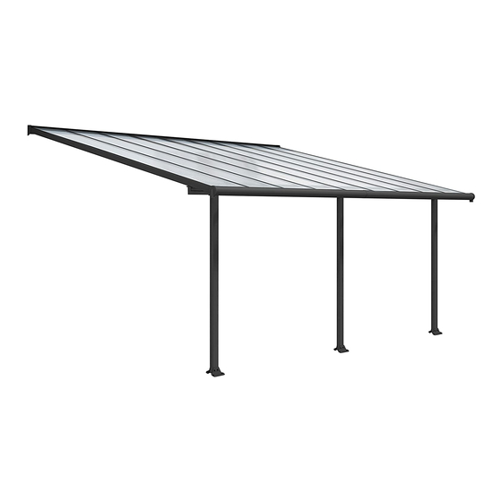 Palram Applications OLYMPIA 3x3.05m/10 Instructions Manual