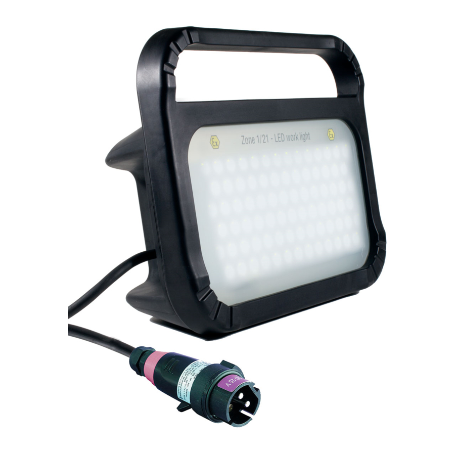 NEC Ultra3 LED Work Light Manuals