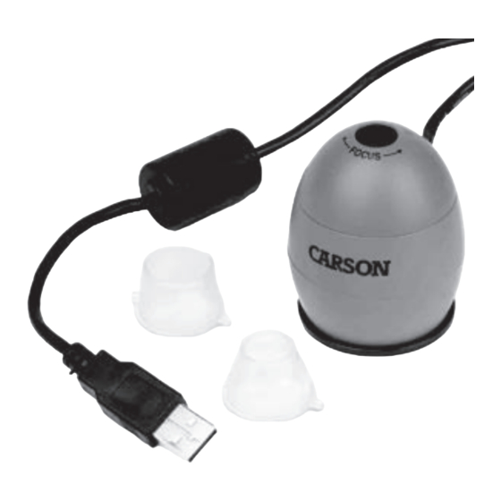Carson Zorb MM-500 Quick Start Manual
