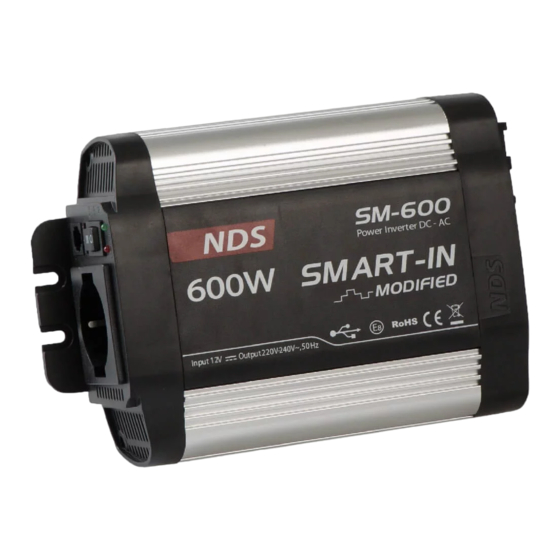NDS Dometic SMART-IN SM400-12 Manuals