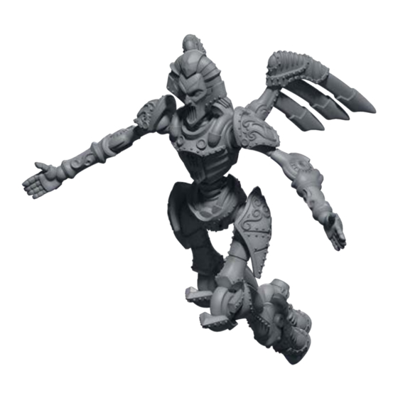 WARCRADLE STUDIOS DYSTOPIAN WARS CHASKA VITRUVIAN COLOSSUS Assembly Instructions