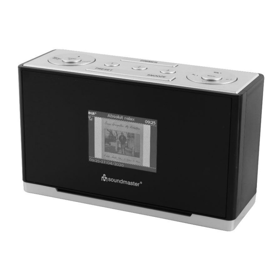 SOUNDMASTER UR240SW Manual