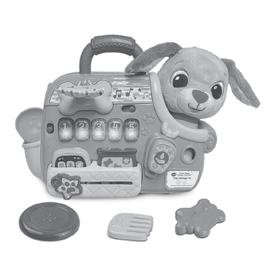 VTech Cutie Paws Puppy Carrier Instruction Manual