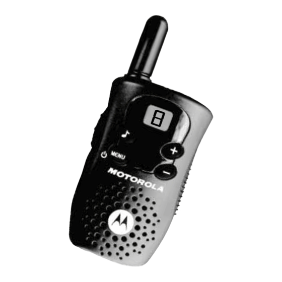Motorola TALKABOUT T4503 User Manual