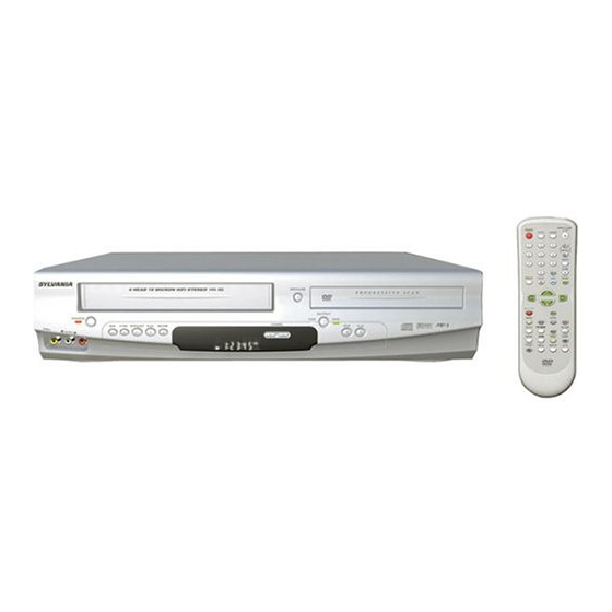 Sylvania DVC860E Owner's Manual