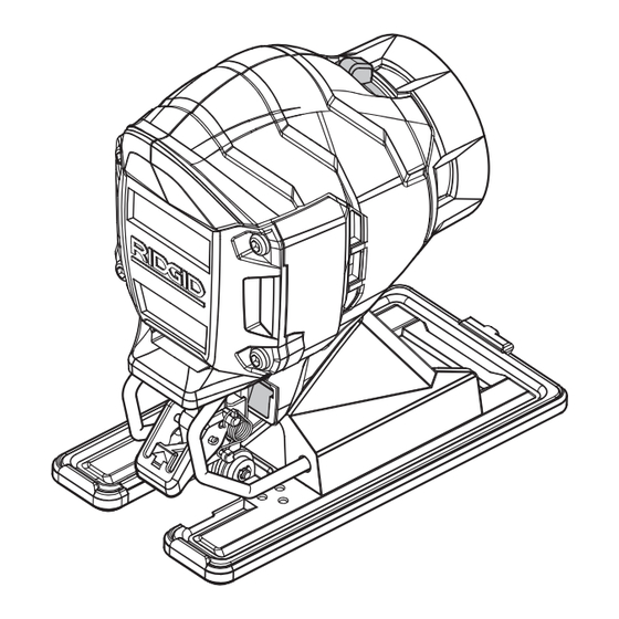 RIDGID jobmax R8223407 Operator Maintenance