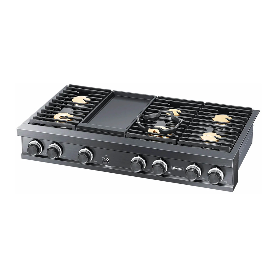 Dacor DTT48M976L Series Quick Manual