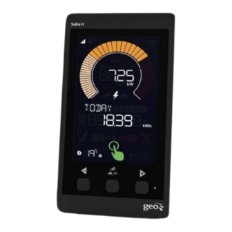 Geo Solo II Quick Start Manuals