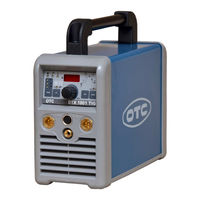 OTC DAIHEN EUROPE DTX 1800 TIG Manual