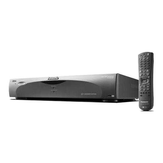 Panasonic ShowStopper PV-HS2000 Operating Instructions Manual