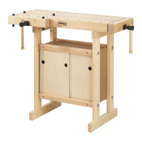Sjobergs CABINET 0022 701463 Assembly Instructions