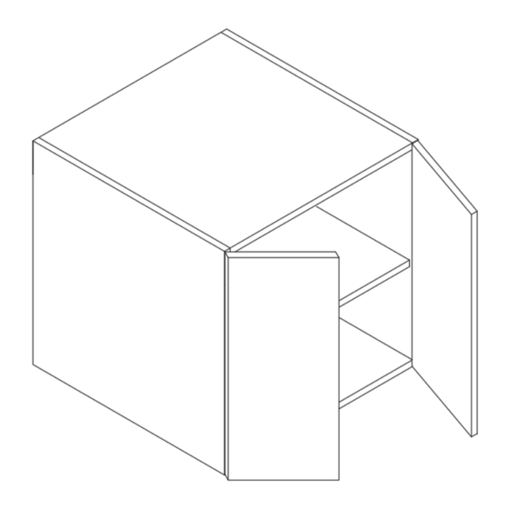 ROBERTO FIORE Cabinets To Go WC362424 Assembly Instructions