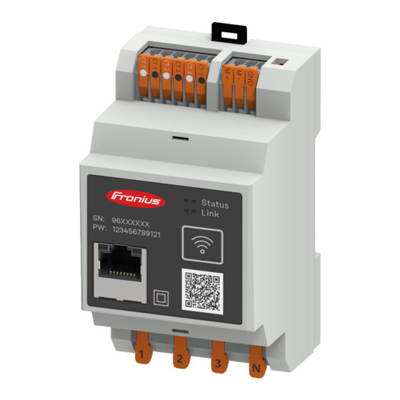Fronius Smart Meter IP Operating Instructions Manual