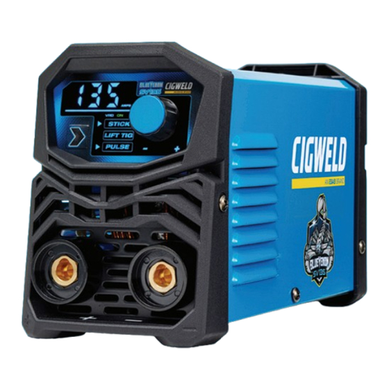ESAB CIGWELD BLUEVENOM SV135 Operating Manual