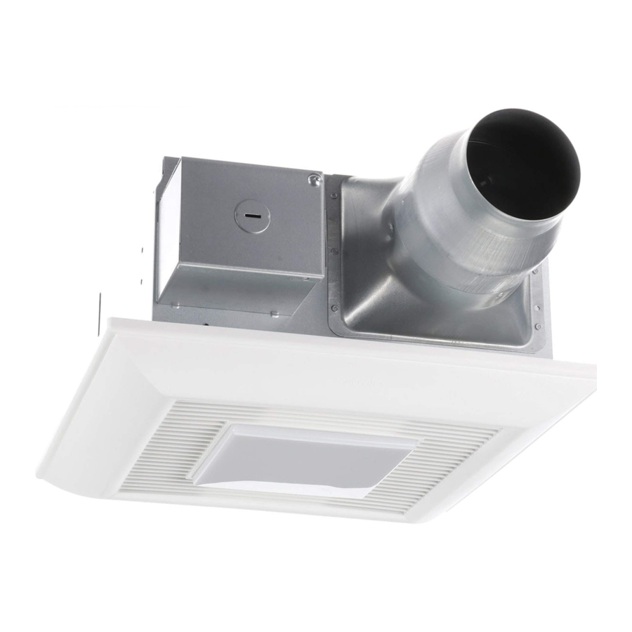 Panasonic FV-08-11VFL5 - Ventilating Fan Manual