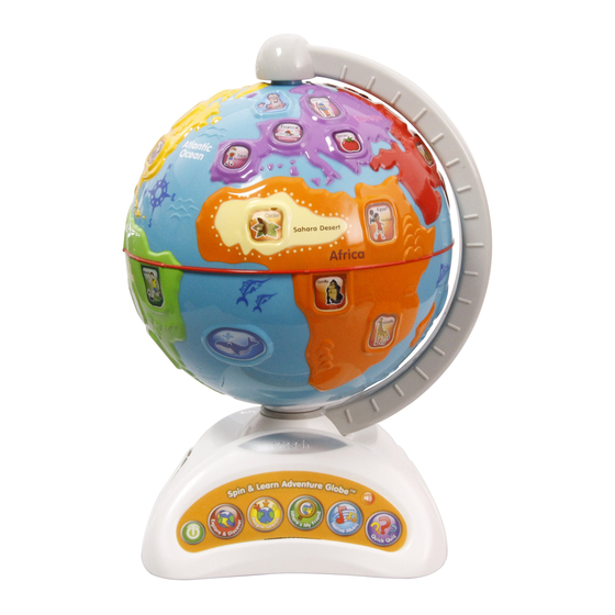 VTech Spin & Learn Adventure Globe User Manual