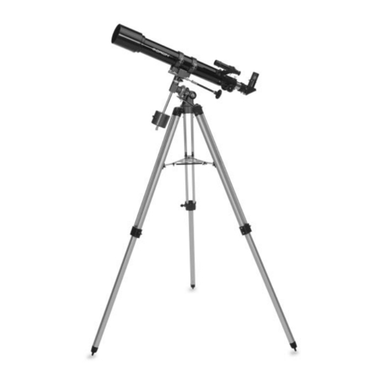 ORION TELESCOPES & BINOCULARS Observer 70mm EQ 9802 Manuals