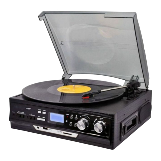 boytone BT-17DJ Stereo Turntable Manuals