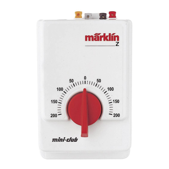 marklin 81705 User Manual