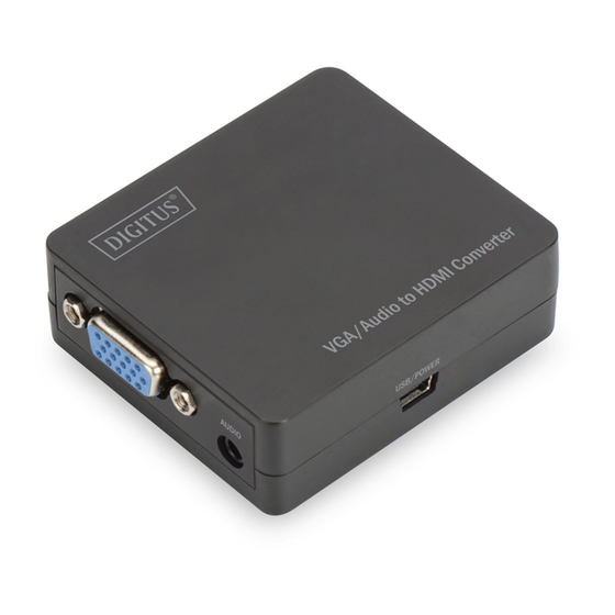 Digitus DS-40131 Manual