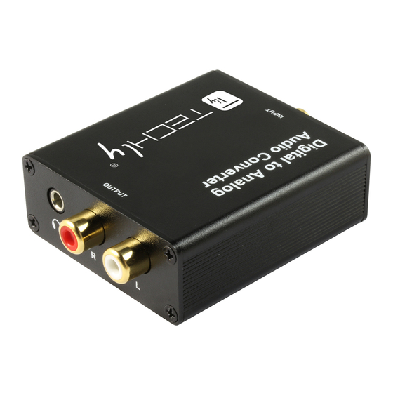 Techly IDATA SPDIF-9 User Manual