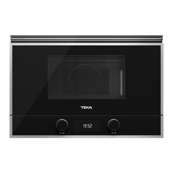 Teka ML 822 BIS User Manual