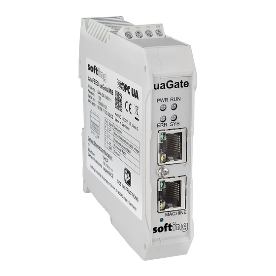 Softing uaGate MB Configuration Manual