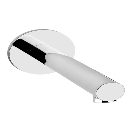 Gessi OVALE 23183 Installation Instructions Manual