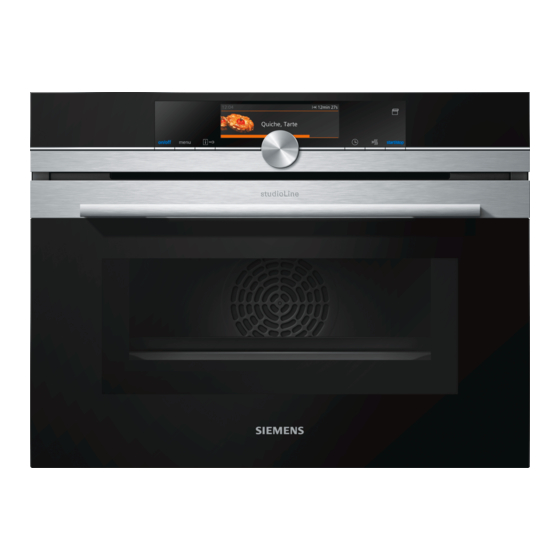 Siemens CN878G4 6 Series User Manual And Installation Instructions