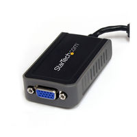 StarTech.com USB2VGAE2 Instruction Manual