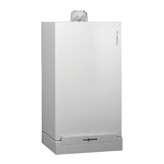 Viessmann VITODENS 100-W WB1B Series Installation And Service Instructions Manual