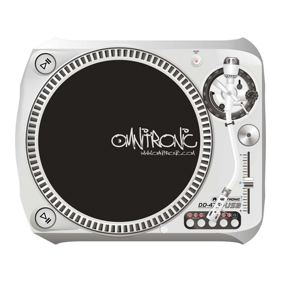 Omnitronic DD-4750 User Manual