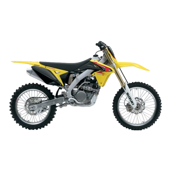 Suzuki RM-Z250 Owner's Manual
