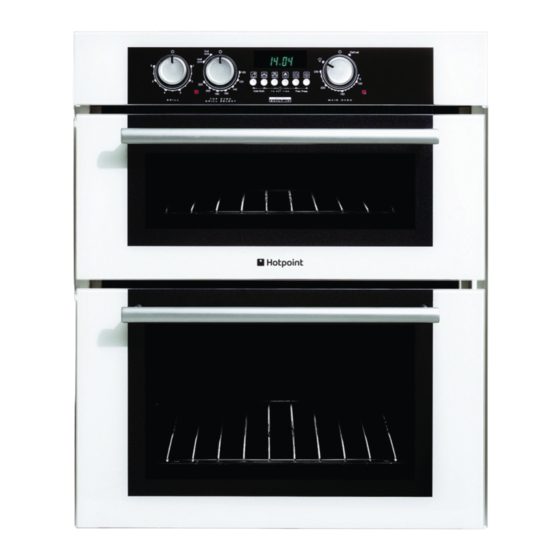 hotpoint multifunction bd81 double oven