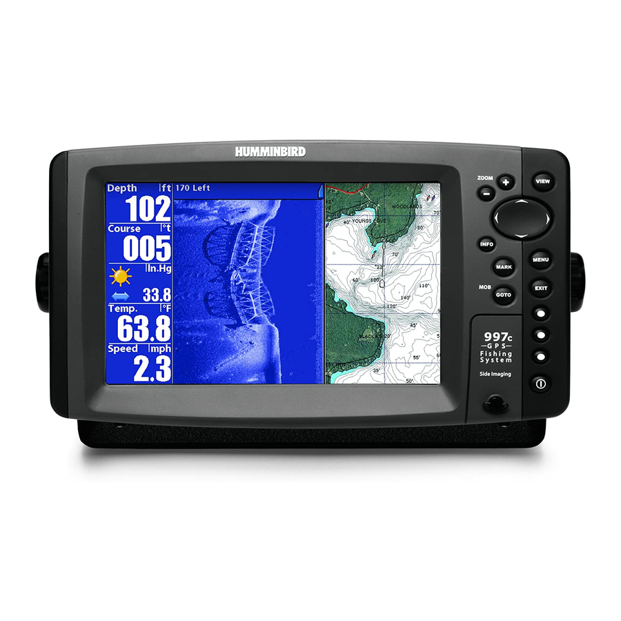 HUMMINBIRD 900 SERIES INSTALLATION AND OPERATION MANUAL Pdf Download ManualsLib