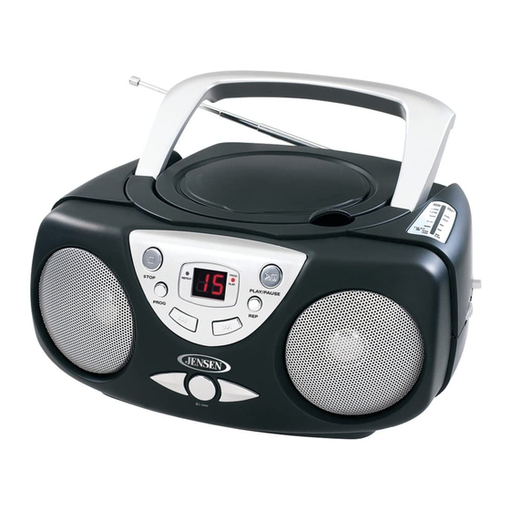 JENSEN CD472 USER MANUAL Pdf Download ManualsLib