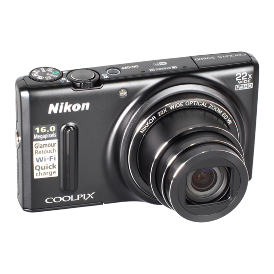 Nikon Coolpix S9600 Reference Manual Pdf Download 