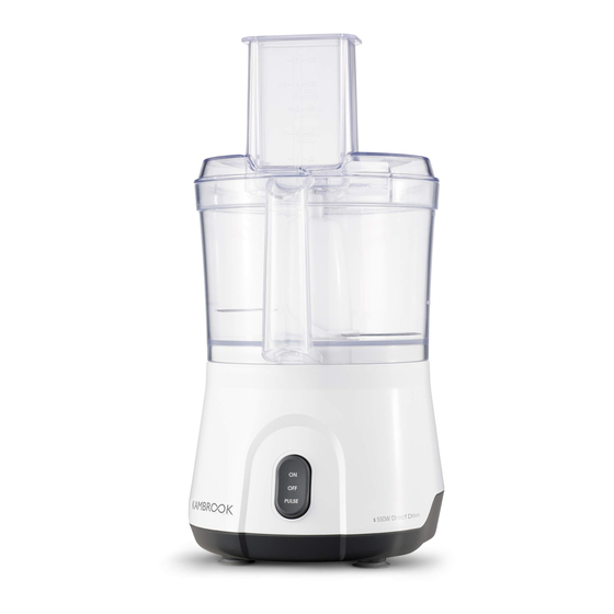 KAMBROOK ESSENTIALS KFP400 INSTRUCTION BOOKLET Pdf Download ManualsLib