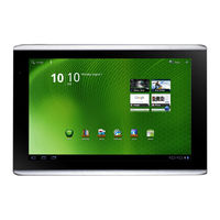 Acer A501 Quick Manual