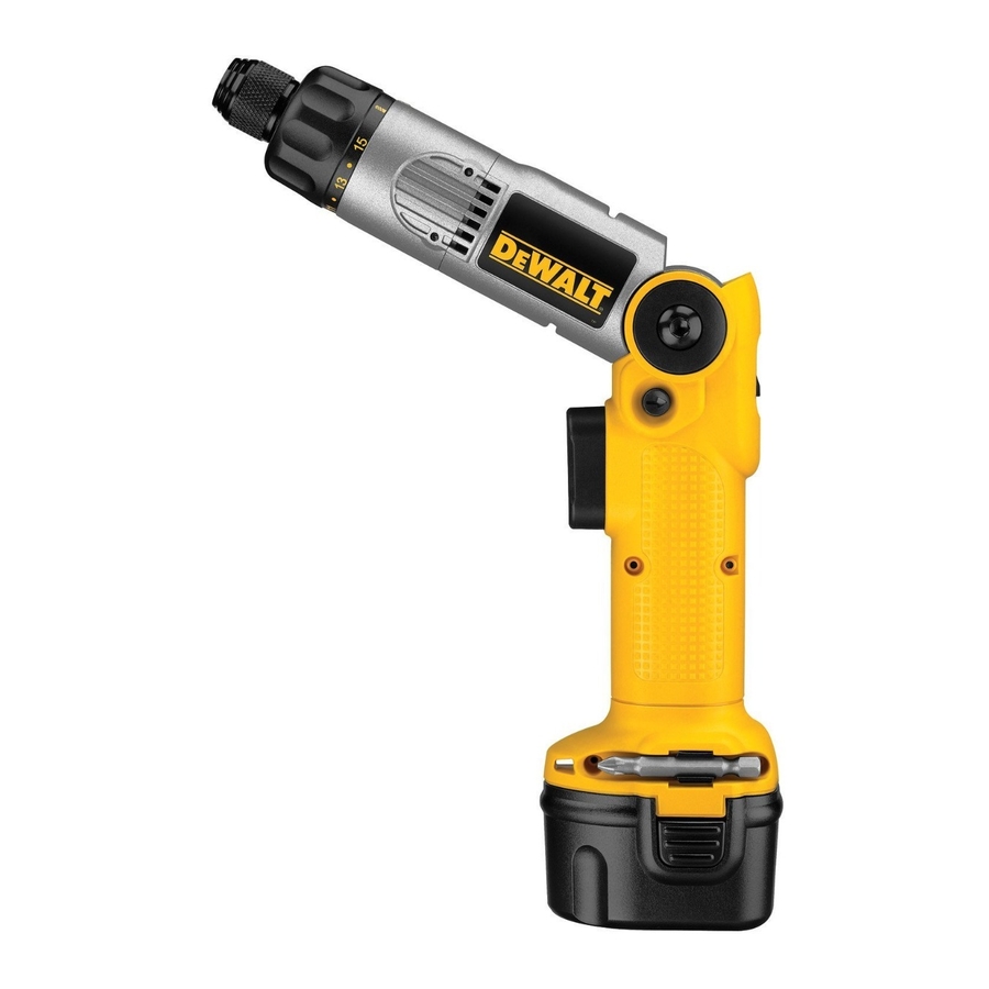 DEWALT DW920 USER MANUAL Pdf Download ManualsLib