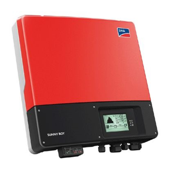 SMA SUNNY BOY 3000TL INSTALLATION MANUAL Pdf Download ManualsLib