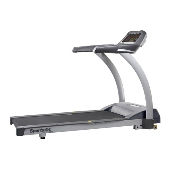 Sportsart outlet treadmill manual