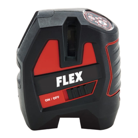 Flex ALC 3/1-Basic Line Laser Manuals