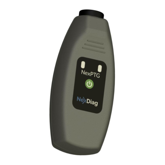 NEXDIAG NexPTG Standard User Manual